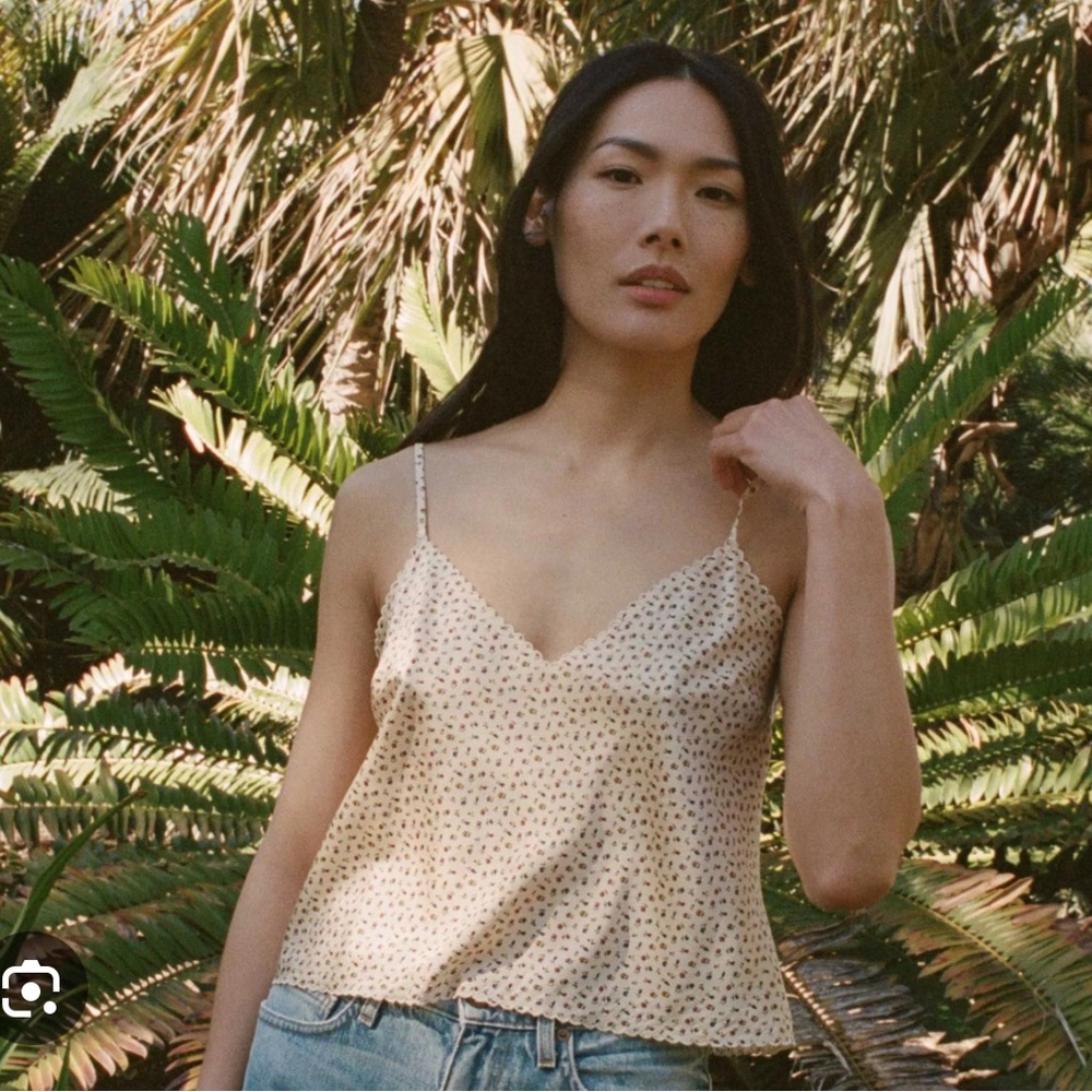 Doen Effie Tank NWT in sweet clover size L